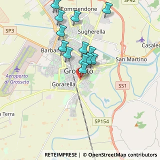 Mappa Via Carlo Pisacane, 58100 Grosseto GR, Italia (1.86308)