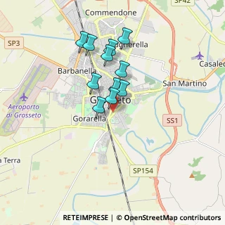 Mappa Via Carlo Pisacane, 58100 Grosseto GR, Italia (1.42636)