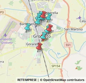 Mappa Via Nino Bixio, 58100 Grosseto GR, Italia (1.41091)
