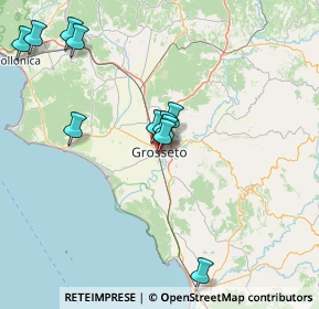 Mappa Via Nino Bixio, 58100 Grosseto GR, Italia (16.24545)