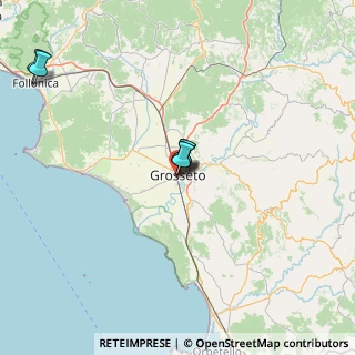 Mappa Via Nino Bixio, 58100 Grosseto GR, Italia (46.68733)