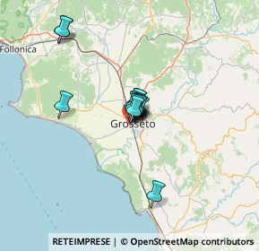 Mappa Viale della Repubblica, 58100 Grosseto GR, Italia (7.60071)