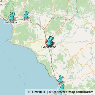 Mappa Viale della Repubblica, 58100 Grosseto GR, Italia (21.44333)
