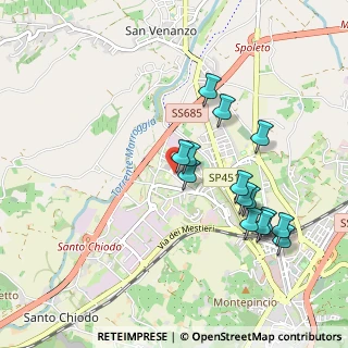 Mappa Centro Commerciale, 06049 Spoleto PG, Italia (0.97286)