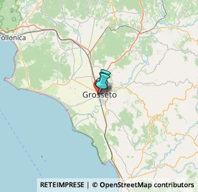 Mappa Via Fratelli Bandiera, 58100 Grosseto GR, Italia (46.61818)