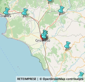 Mappa Via Fratelli Bandiera, 58100 Grosseto GR, Italia (23.57286)