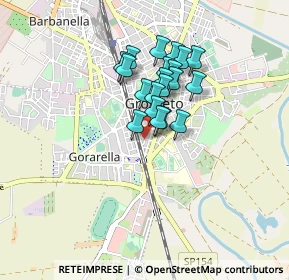 Mappa Via Fratelli Bandiera, 58100 Grosseto GR, Italia (0.6385)