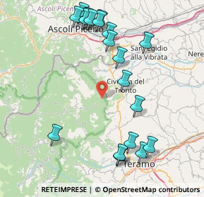 Mappa Strada per le Grotte, 64010 Ripe TE, Italia (9.8475)