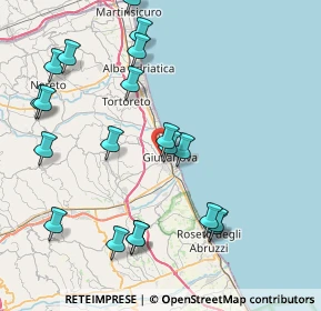 Mappa Viale Splendore, 64021 Giulianova TE, Italia (9.543)