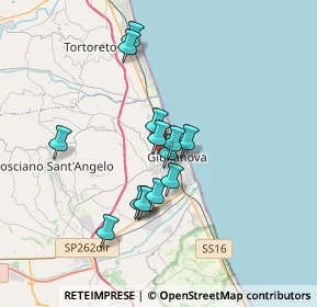 Mappa Viale Splendore, 64021 Giulianova TE, Italia (2.935)