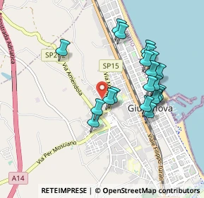 Mappa Viale Splendore, 64021 Giulianova TE, Italia (0.911)