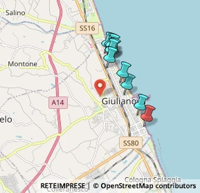 Mappa Viale Splendore, 64021 Giulianova TE, Italia (1.52455)