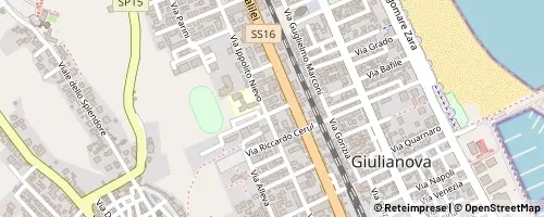 Mappa Giulianova