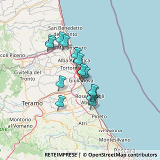 Mappa Via Monte Zebio, 64021 Giulianova TE, Italia (11.57071)