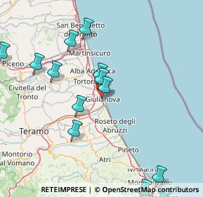 Mappa Via I. Nievo, 64021 Giulianova TE, Italia (21.56143)