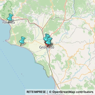 Mappa Via Ruggero Leoncavallo, 58100 Grosseto GR, Italia (37.45)