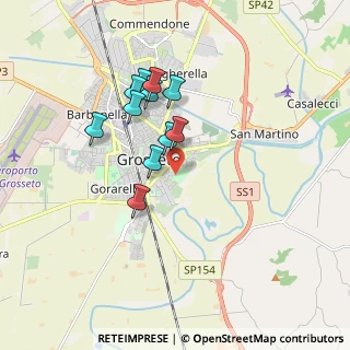 Mappa Via Ruggero Leoncavallo, 58100 Grosseto GR, Italia (1.55182)