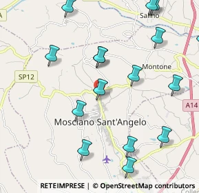 Mappa Via S. Pertini, 64023 Mosciano Sant'Angelo TE, Italia (2.968)