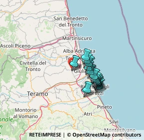 Mappa Via S. Pertini, 64023 Mosciano Sant'Angelo TE, Italia (10.0125)