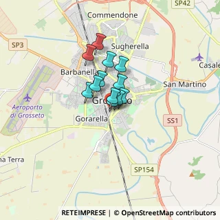 Mappa Via Ugo Bassi, 58100 Grosseto GR, Italia (0.94583)