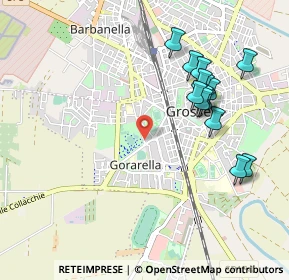 Mappa Via Privata Mancini, 58100 Grosseto GR, Italia (1.04143)