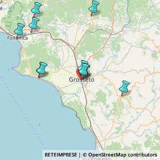 Mappa Via Privata Mancini, 58100 Grosseto GR, Italia (17.12455)