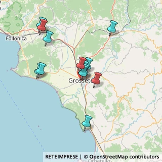 Mappa Via Tito Speri, 58100 Grosseto GR, Italia (13.00786)