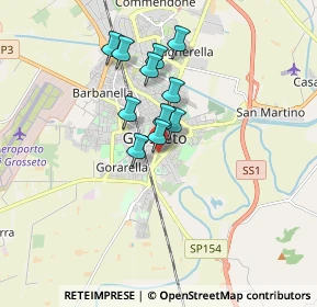 Mappa Via Tito Speri, 58100 Grosseto GR, Italia (1.34818)