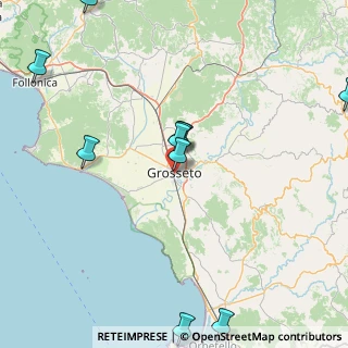 Mappa Via Enrico Tazzoli, 58100 Grosseto GR, Italia (31.95733)