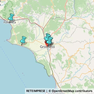 Mappa Via Sonnino, 58100 Grosseto GR, Italia (30.86545)