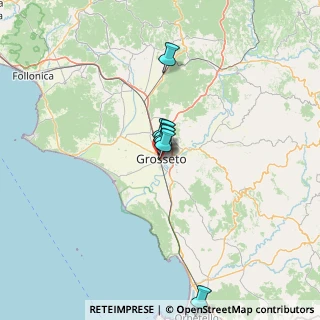 Mappa Via Sonnino, 58100 Grosseto GR, Italia (45.2255)