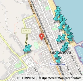 Mappa Via Giacomo Leopardi, 64021 Giulianova TE, Italia (0.585)