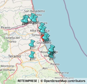 Mappa Via Giacomo Leopardi, 64021 Giulianova TE, Italia (12.12867)