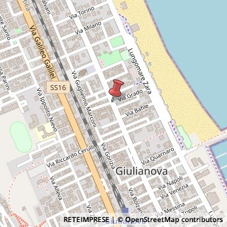 Mappa Viale Ercole Vincenzo Orsini, 105, 64021 Giulianova, Teramo (Abruzzo)