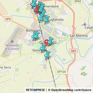 Mappa Via Martiri di Belfiore, 58100 Grosseto GR, Italia (2.59)