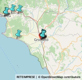 Mappa Via Martiri di Belfiore, 58100 Grosseto GR, Italia (14.27615)