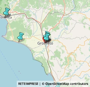 Mappa Via Martiri di Belfiore, 58100 Grosseto GR, Italia (22.275)