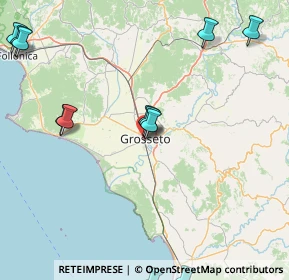 Mappa Via Martiri di Belfiore, 58100 Grosseto GR, Italia (24.26692)