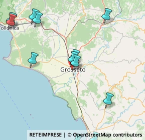 Mappa Via Martiri di Belfiore, 58100 Grosseto GR, Italia (23.13769)