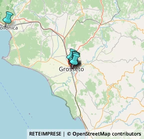 Mappa Via Santorre di Santarosa, 58100 Grosseto GR, Italia (30.52231)