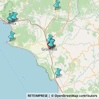 Mappa Via Santorre di Santarosa, 58100 Grosseto GR, Italia (20.06909)