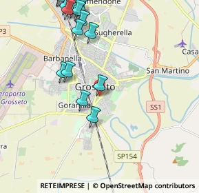 Mappa Via Santorre di Santarosa, 58100 Grosseto GR, Italia (2.70444)
