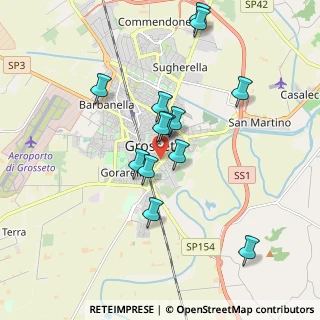Mappa Via Santorre di Santarosa, 58100 Grosseto GR, Italia (1.75692)