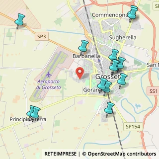 Mappa Via Costante Girardengo, 58100 Grosseto GR, Italia (2.68643)
