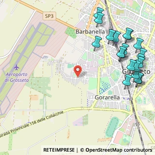 Mappa Via Costante Girardengo, 58100 Grosseto GR, Italia (1.543)