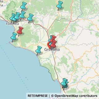 Mappa Via Costante Girardengo, 58100 Grosseto GR, Italia (22.04706)