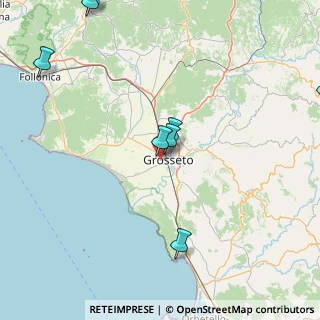 Mappa Via Costante Girardengo, 58100 Grosseto GR, Italia (29.03727)