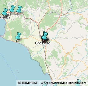 Mappa Via Pier Luigi da Palestrina, 58100 Grosseto GR, Italia (23.041)