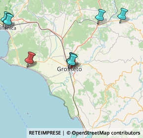 Mappa Via Pier Luigi da Palestrina, 58100 Grosseto GR, Italia (24.59769)