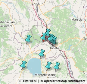 Mappa Località Baccano, 05014 Castel Viscardo TR, Italia (10.7625)